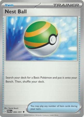 Nest Ball - 084/091 - Uncommon - Paldean Fates